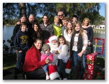 Santa at Christmas Island 2013