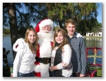 Santa at Christmas Island 2013