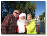 Santa at Christmas Island 2013