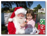 Santa at Christmas Island 2013