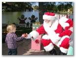 Santa at Christmas Island 2013