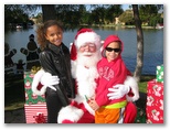 Santa at Christmas Island 2013