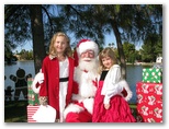 Santa at Christmas Island 2013