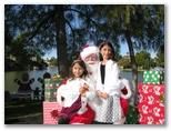 Santa at Christmas Island 2013