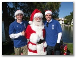 Santa at Christmas Island 2013