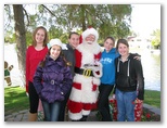 Santa at Christmas Island 2013