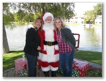 Santa at Christmas Island 2013