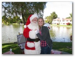 Santa at Christmas Island 2013