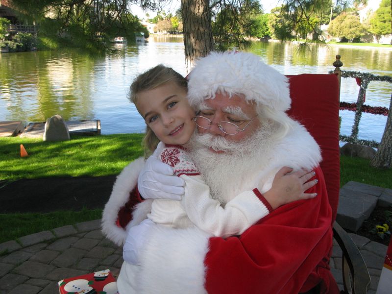 Santa at Christmas Island 2014