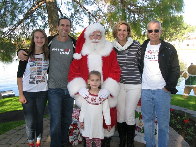 Santa at Christmas Island 2014