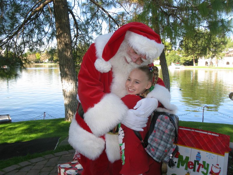 Santa at Christmas Island 2014