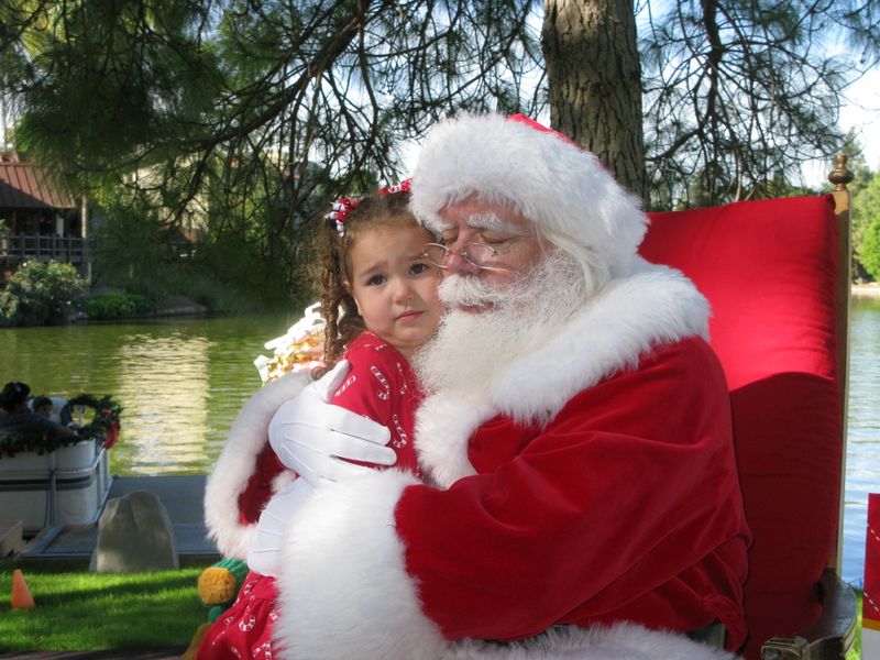 Santa at Christmas Island 2014