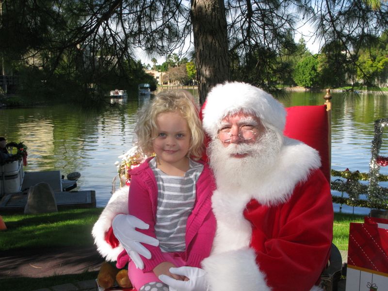 Santa at Christmas Island 2014