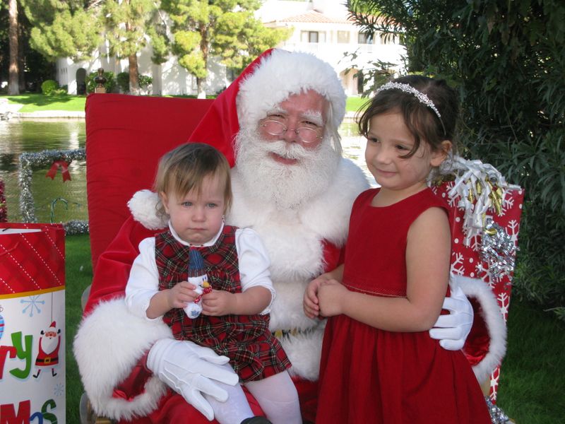 Santa at Christmas Island 2014