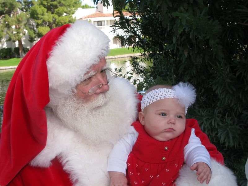 Santa at Christmas Island 2014