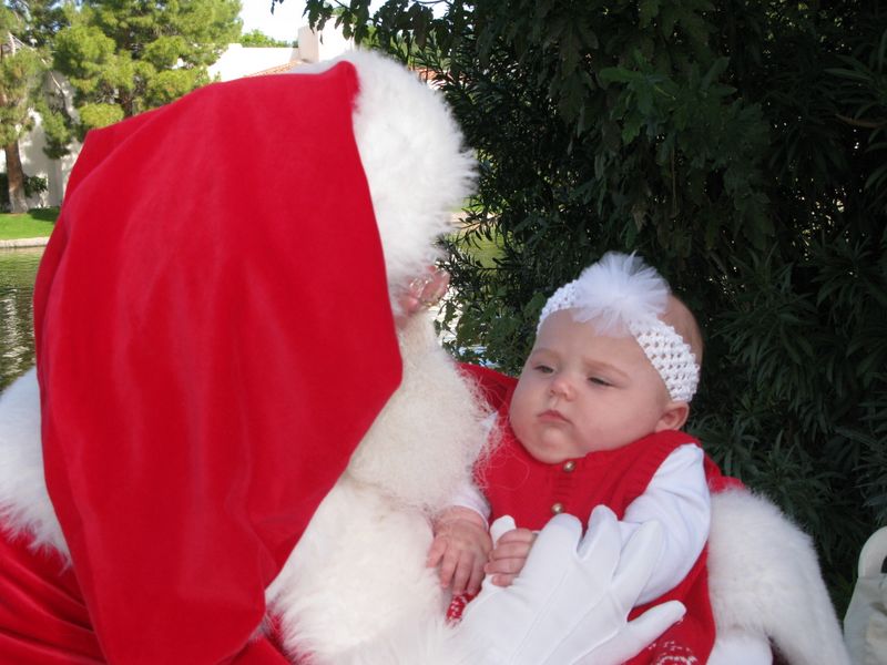 Santa at Christmas Island 2014