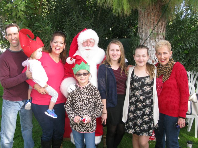 Santa at Christmas Island 2014