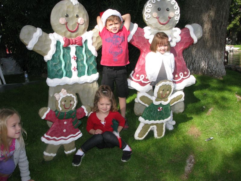 Santa at Christmas Island 2014