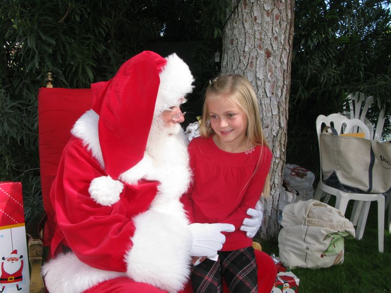 Santa at Christmas Island 2014