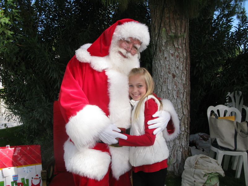 Santa at Christmas Island 2014