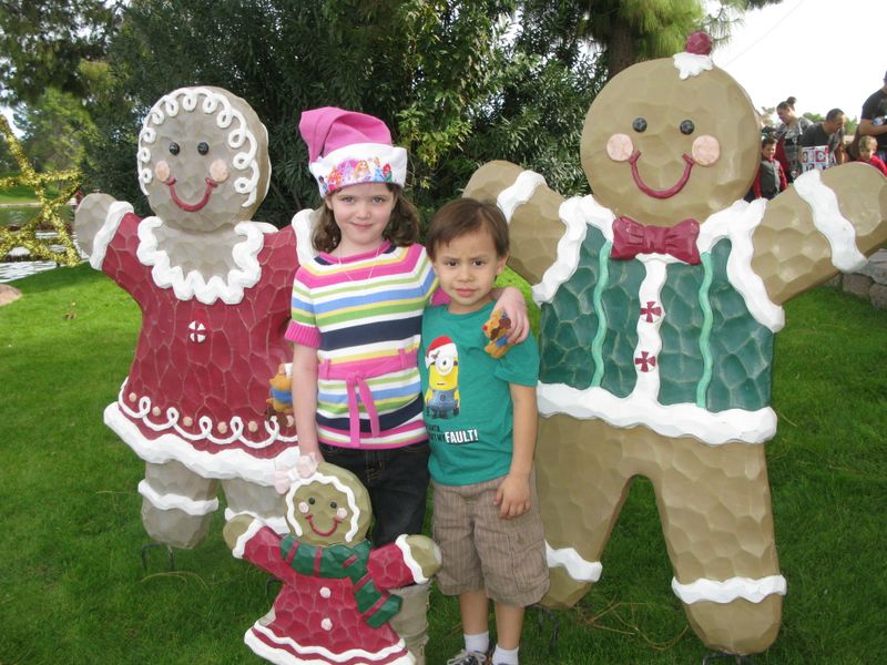 Santa at Christmas Island 2014