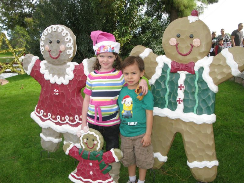 Santa at Christmas Island 2014