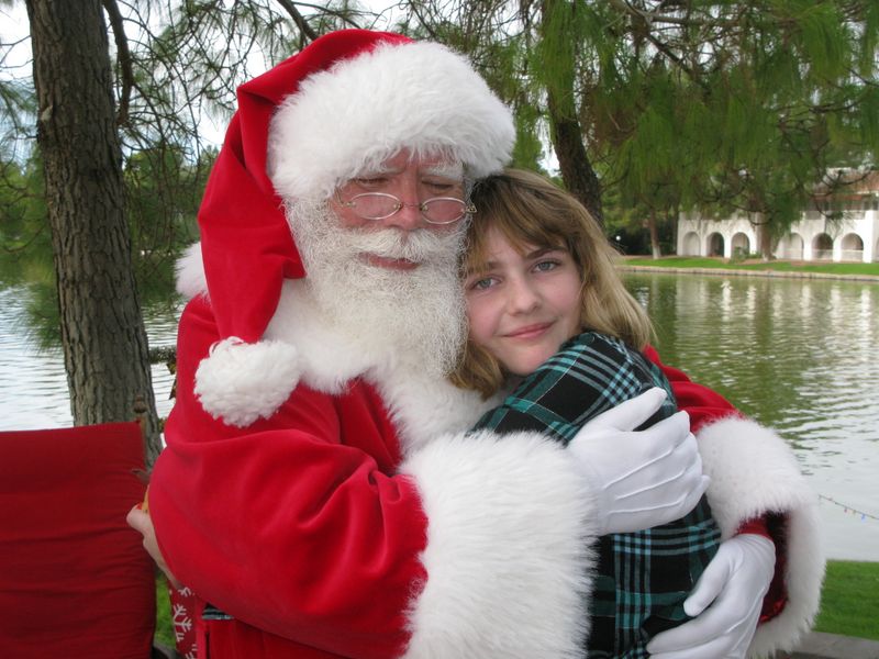 Santa at Christmas Island 2014