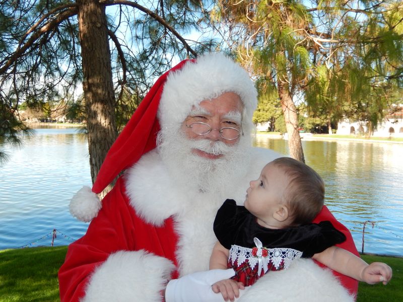 Santa at Christmas Island 2014