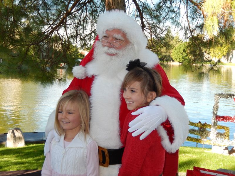 Santa at Christmas Island 2014