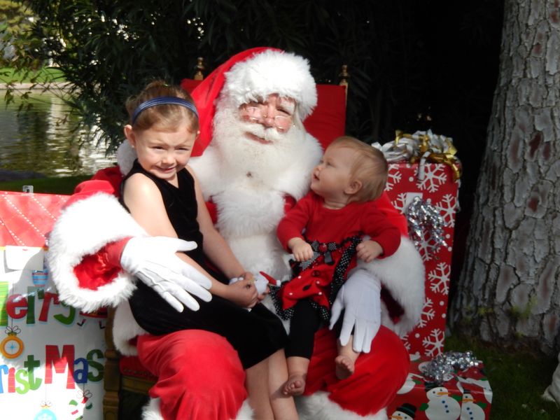 Santa at Christmas Island 2014