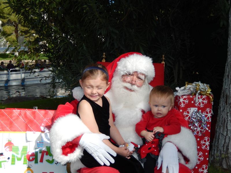 Santa at Christmas Island 2014