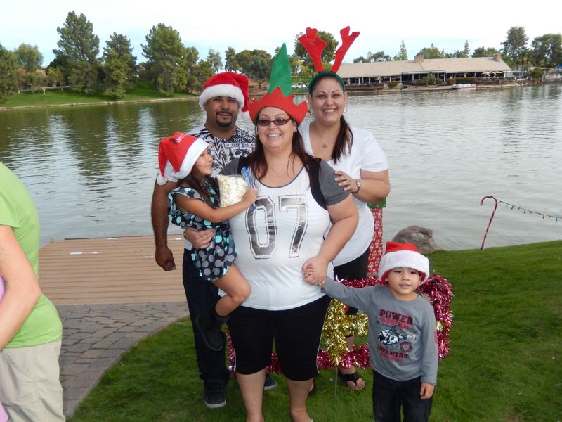 Santa at Christmas Island 2014