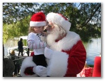 Santa at Christmas Island 2014