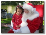 Santa at Christmas Island 2014