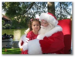 Santa at Christmas Island 2014