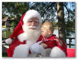 Santa at Christmas Island 2014