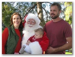 Santa at Christmas Island 2014