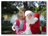 Santa at Christmas Island 2014