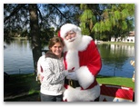 Santa at Christmas Island 2014