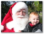 Santa at Christmas Island 2014