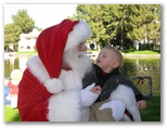 Santa at Christmas Island 2014