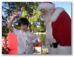 Santa at Christmas Island 2014