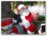 Santa at Christmas Island 2014