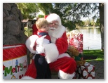 Santa at Christmas Island 2014