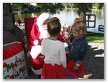 Santa at Christmas Island 2014