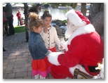 Santa at Christmas Island 2014