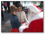 Santa at Christmas Island 2014