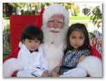 Santa at Christmas Island 2014