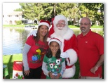 Santa at Christmas Island 2014