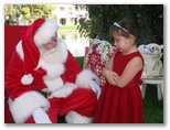 Santa at Christmas Island 2014